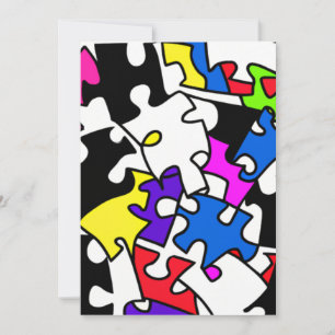 Puzzle Pieces Holiday Card