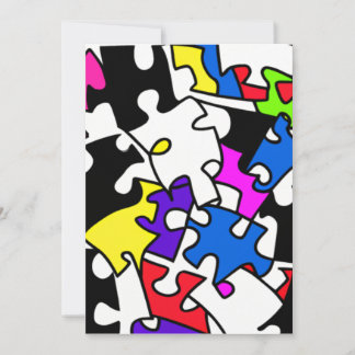 Puzzle Pieces Holiday Card