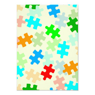 Jigsaw Puzzle Invitations | Zazzle