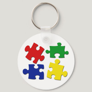Puzzle Pieces Keychain