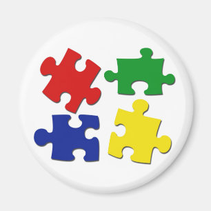 Puzzle Pieces Magnet
