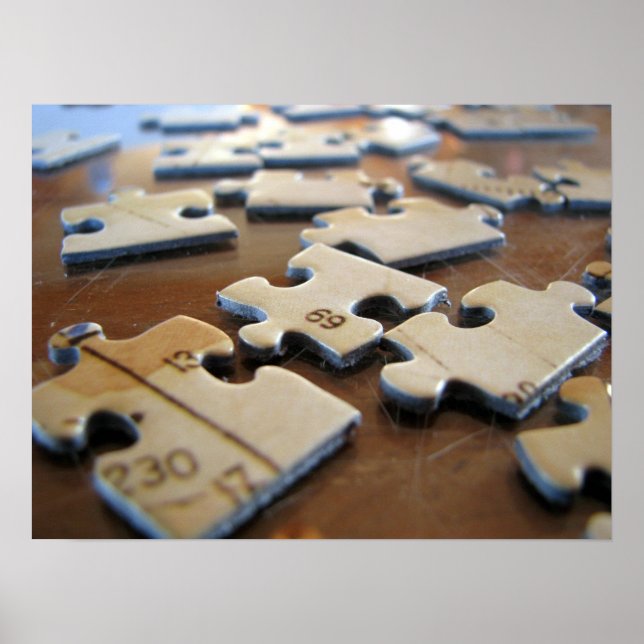 Puzzle Pieces Poster (Front)