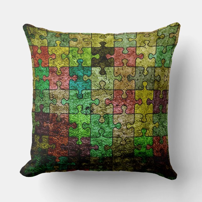 Puzzle Pillow (Front)