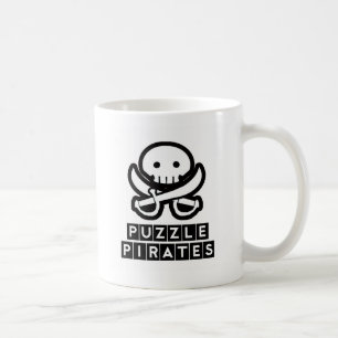 Puzzle Pirates Skull mug