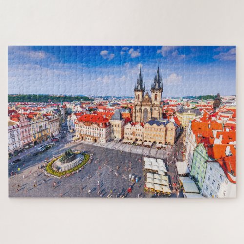 Puzzle Prague capital of Czech Republic