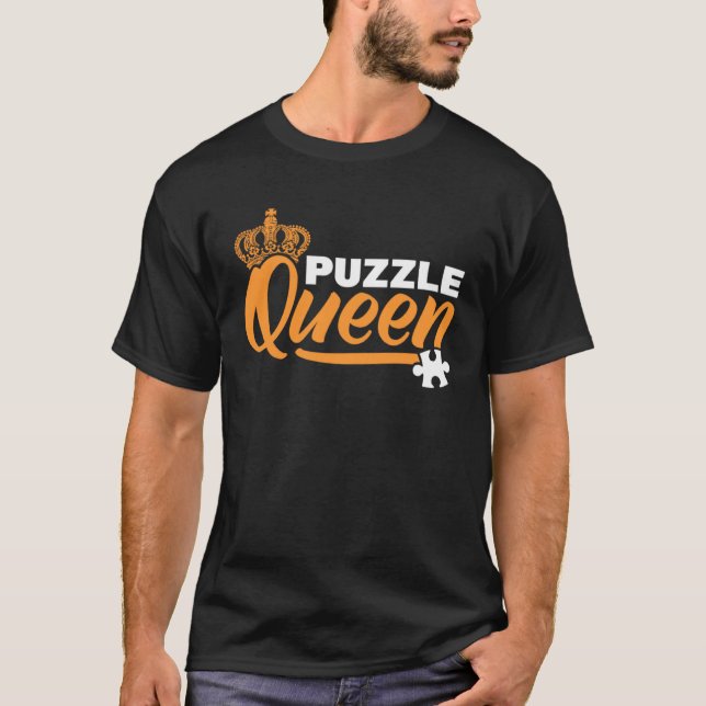 Puzzle Queen T-Shirt (Front)
