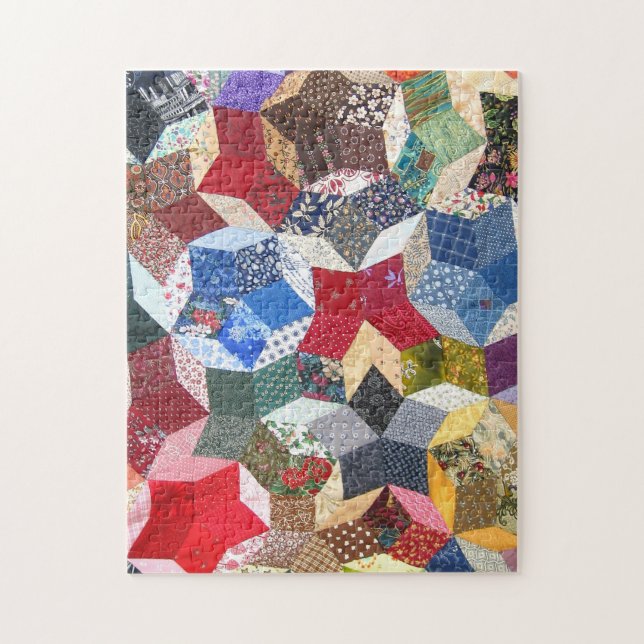 PUZZLE QUILT (Vertical)