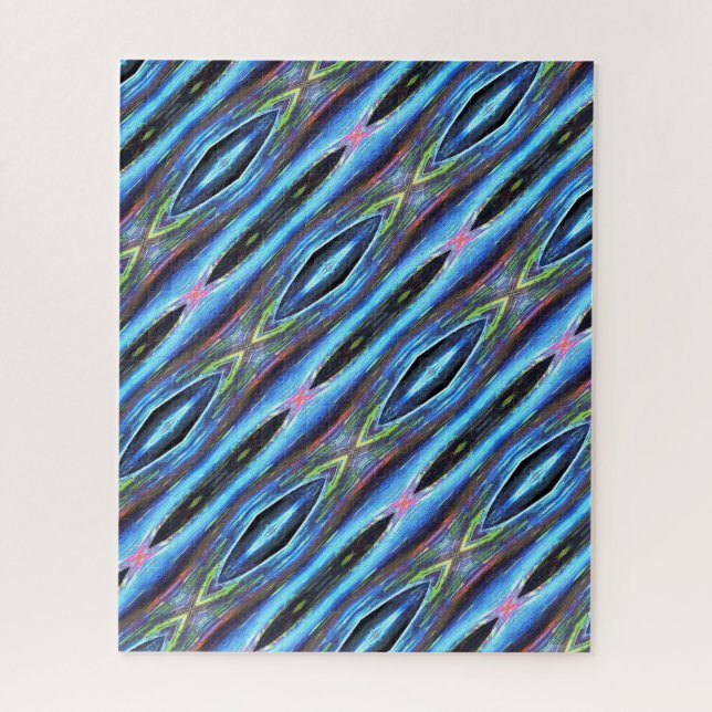 Puzzle Rainbow Eucalyptus (Vertical)