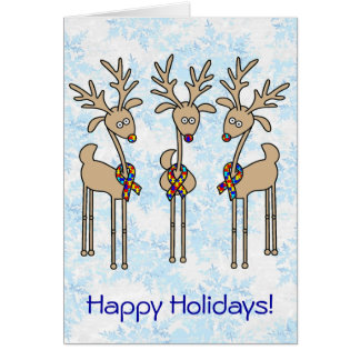 Autism Christmas Cards | Zazzle