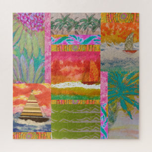 Puzzle - Sailboat Tropical