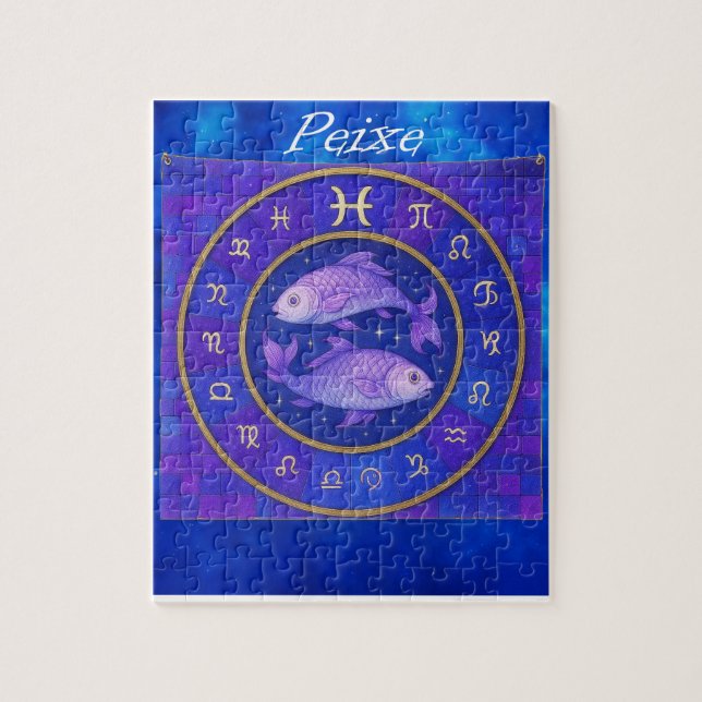 Puzzle Signal Fish (Vertical)