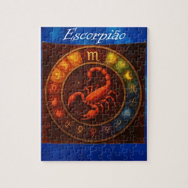 Puzzle Signal Scorpion (Vertical)