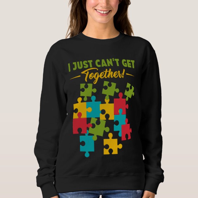 Puzzle Solving Puzzles Hobby Crossword   6 Sweatshirt (Front)