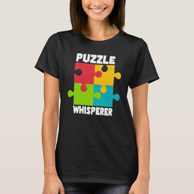 Puzzle Solving Puzzles Hobby Crossword   7 T-Shirt (Front)