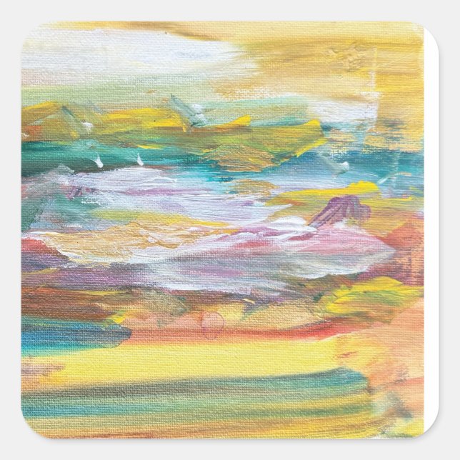 Puzzle Square Sticker (Front)