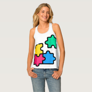 puzzle tank top
