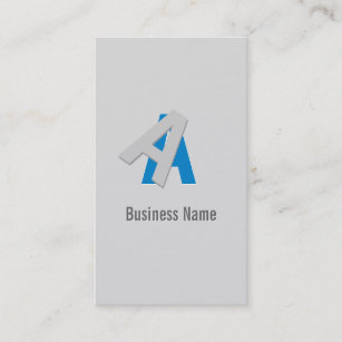 Puzzle Text Travel Agent Business Card