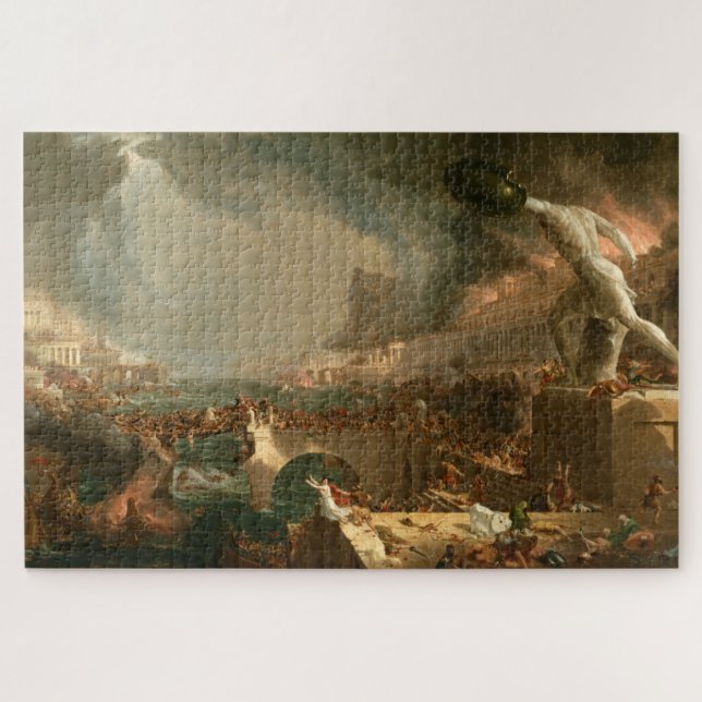 Puzzle The Course of Empire Destruction Cole (Horizontal)