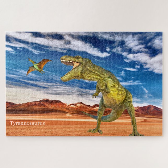 puzzle Tyrannosaurus (Horizontal)