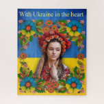 Puzzle Ukraine Ukrainian flag, Ukrainian art<br><div class="desc">The most patriotic image during the war in Ukraine. For schools, patriotic events, universities, educational institutions, government institutions. decoration gift for interior, design, poster, Ukrainian store, Living room, Dining, Hallway, Bedroom, 2022, new, room, stylish, picture, image, Patriotism, Patriot of Ukraine, Ukraine, Ukrainian, Ukrainian flag, Ukrainian art, glory to Ukraine, poster,...</div>