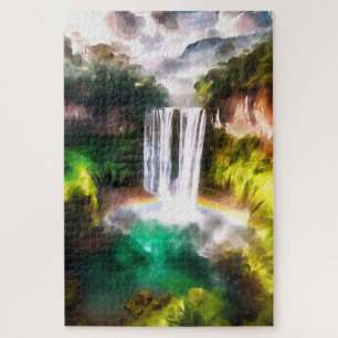 puzzle - waterfall