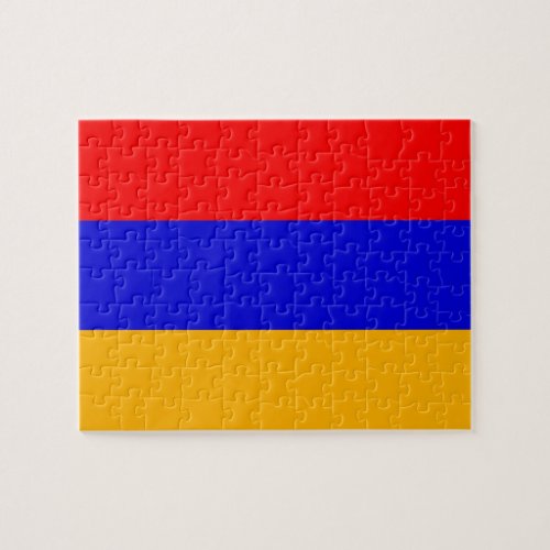 Puzzle with Flag of Armenia