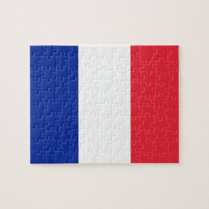 Puzzle with Flag of France