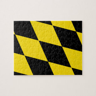 Puzzle with Flag of Munich