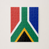 Puzzle with Flag of South Africa | Zazzle