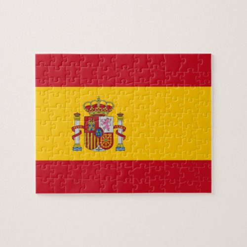 Puzzle with Flag of Spain