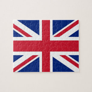 Puzzle with Flag of United Kingdom