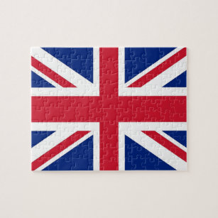 Puzzle with Flag of United Kingdom