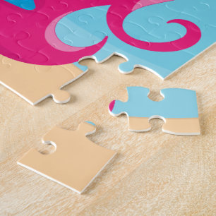 Puzzle with Gift Box, 30 Oversized Piece
