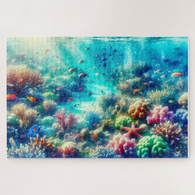 Puzzle with giftbox 20"L x 30"W (Horizontal)