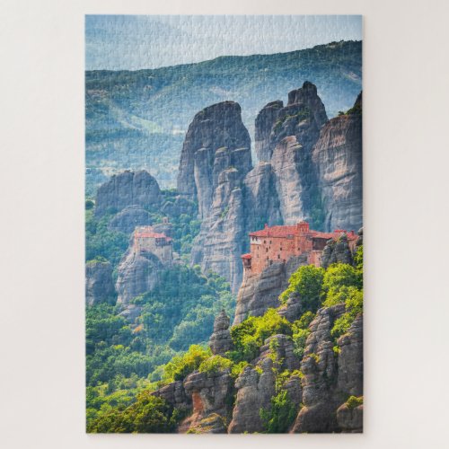 puzzle with Meteora Greece