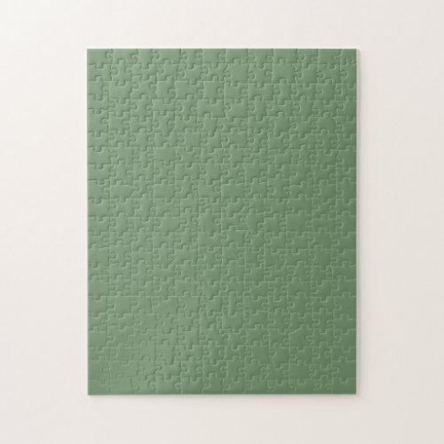 Puzzle with Pastel Sage Gree Background