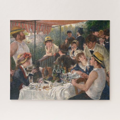 Puzzle with Renoirs Luncheon Party Print