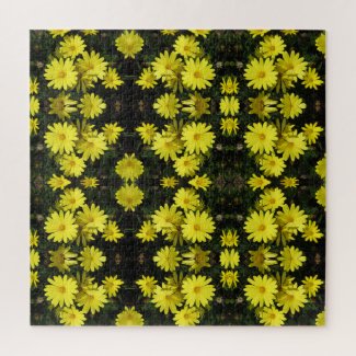 Puzzle - Yellow Garden Flowers
