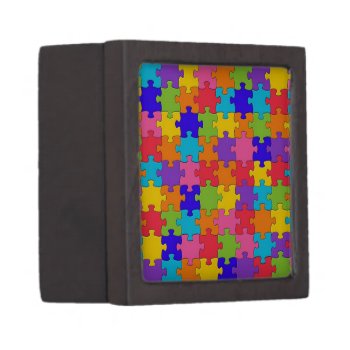 Puzzled Collection Box by nselter at Zazzle