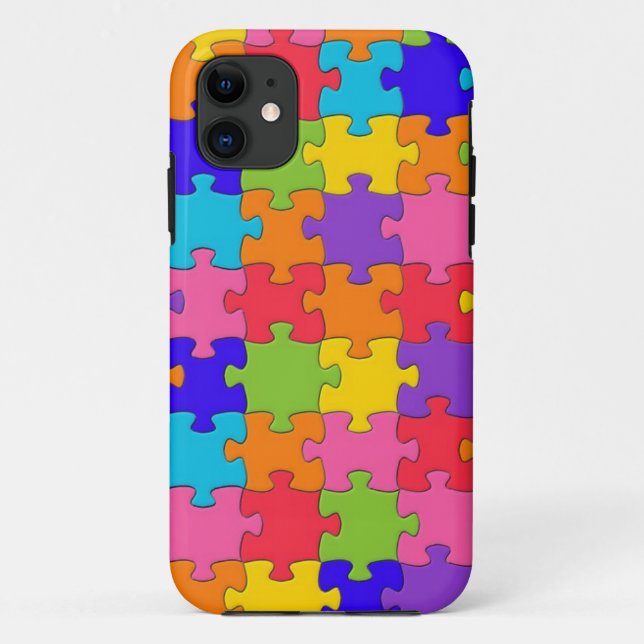 Puzzled Collection Case-Mate iPhone Case (Back)