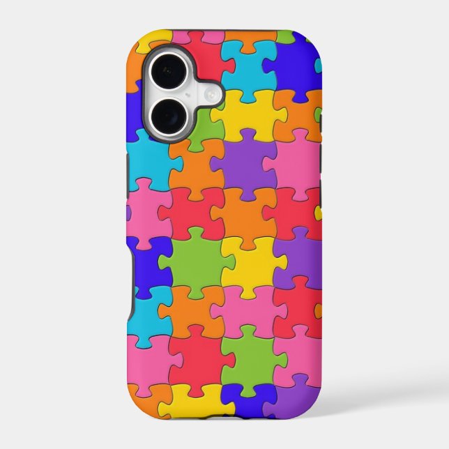 Puzzled Collection Iphone Case (Back)
