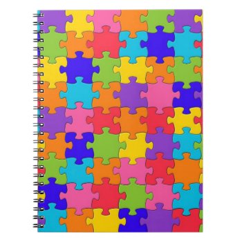 Puzzled Collection Notebook by nselter at Zazzle