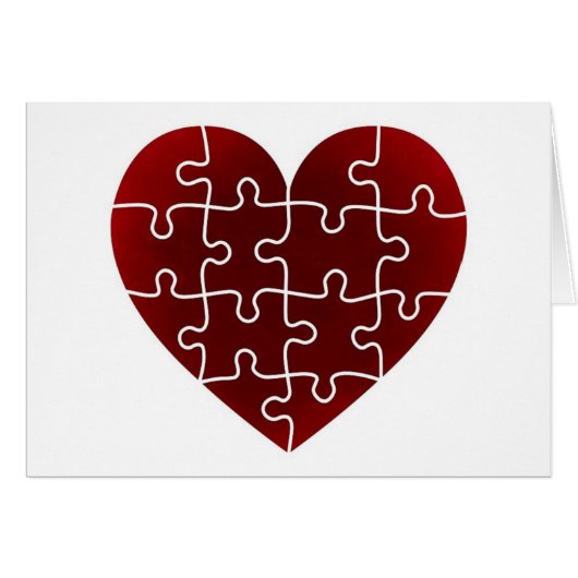 Puzzled Hearts (Front Horizontal)