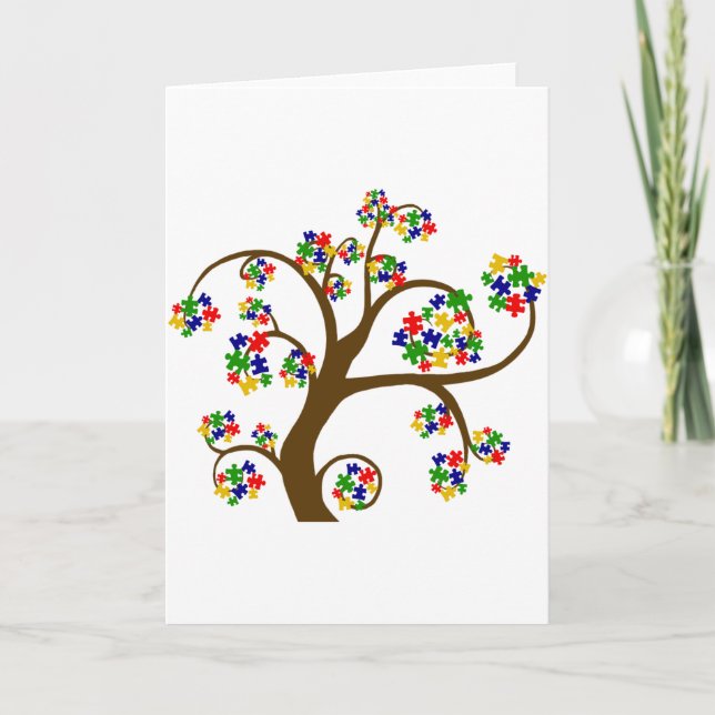 Puzzled Tree of Life Card (Front)