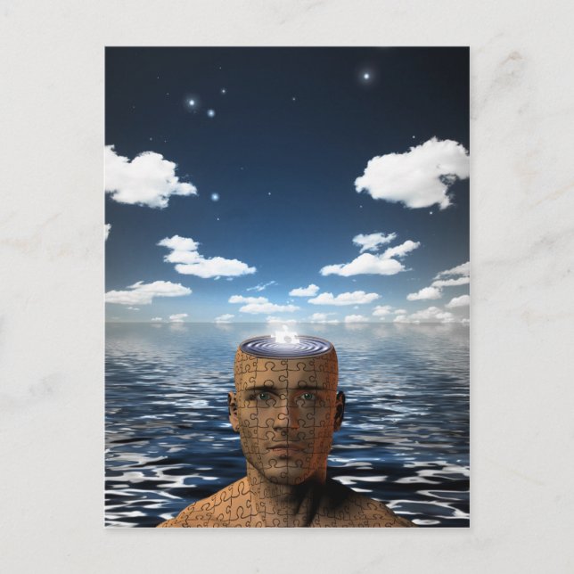 Puzzleman Postcard (Front)