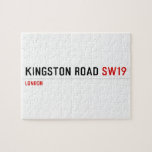 KINGSTON ROAD  Puzzles