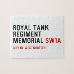 royal tank regiment memorial  Puzzles