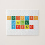 Periodic
 Table
 Writer  Puzzles