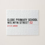 Globe Primary School Welwyn Street  Puzzles