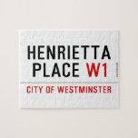 Henrietta  Place  Puzzles